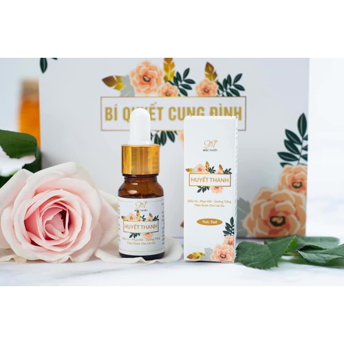 Hướng dẫn sử dụng huyết thanh mộc tuyết đúng cách